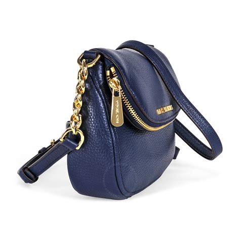 navy michael kors bag|Michael Kors navy crossbody bag.